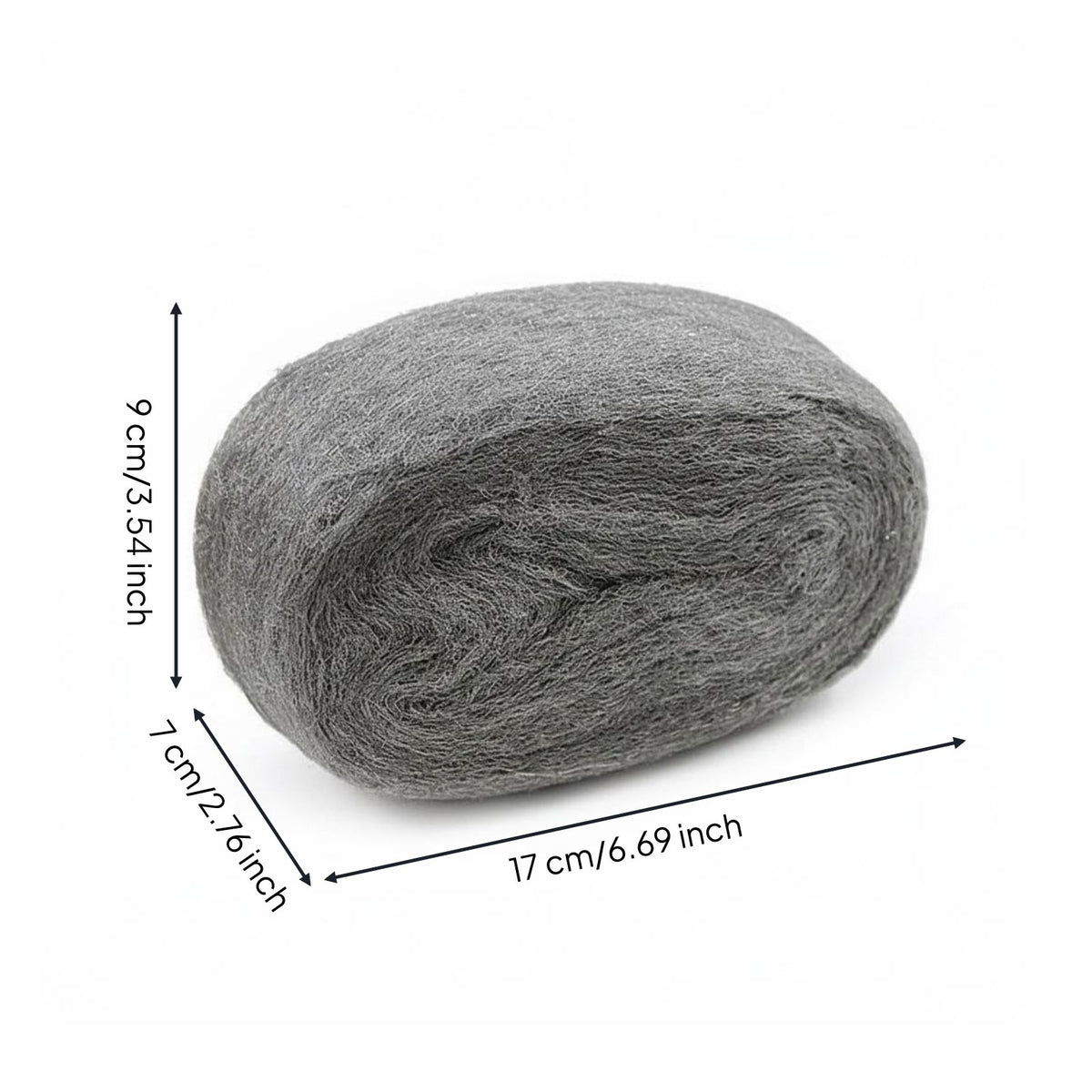 Soft and Flexible 00000 Grade Steel Wool Guitar Fret Polishing Wool Abrasive Material for Woodworkers
