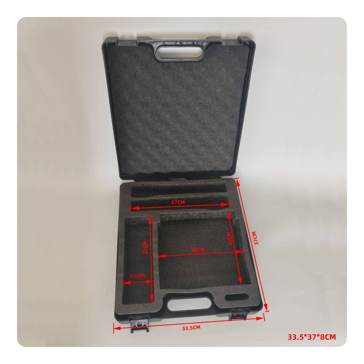 Plastic Equipment Carrying Case Shock-Resistant Hard Carrying Case Shockproof