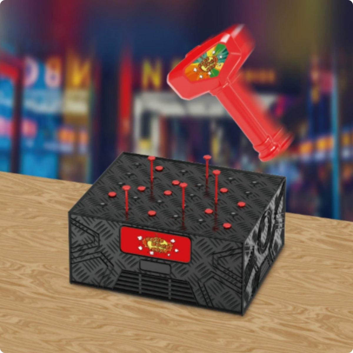 Balloon Exploding Game Interactive Balloon Break Box Game Hand-Eye Coordination for Party
