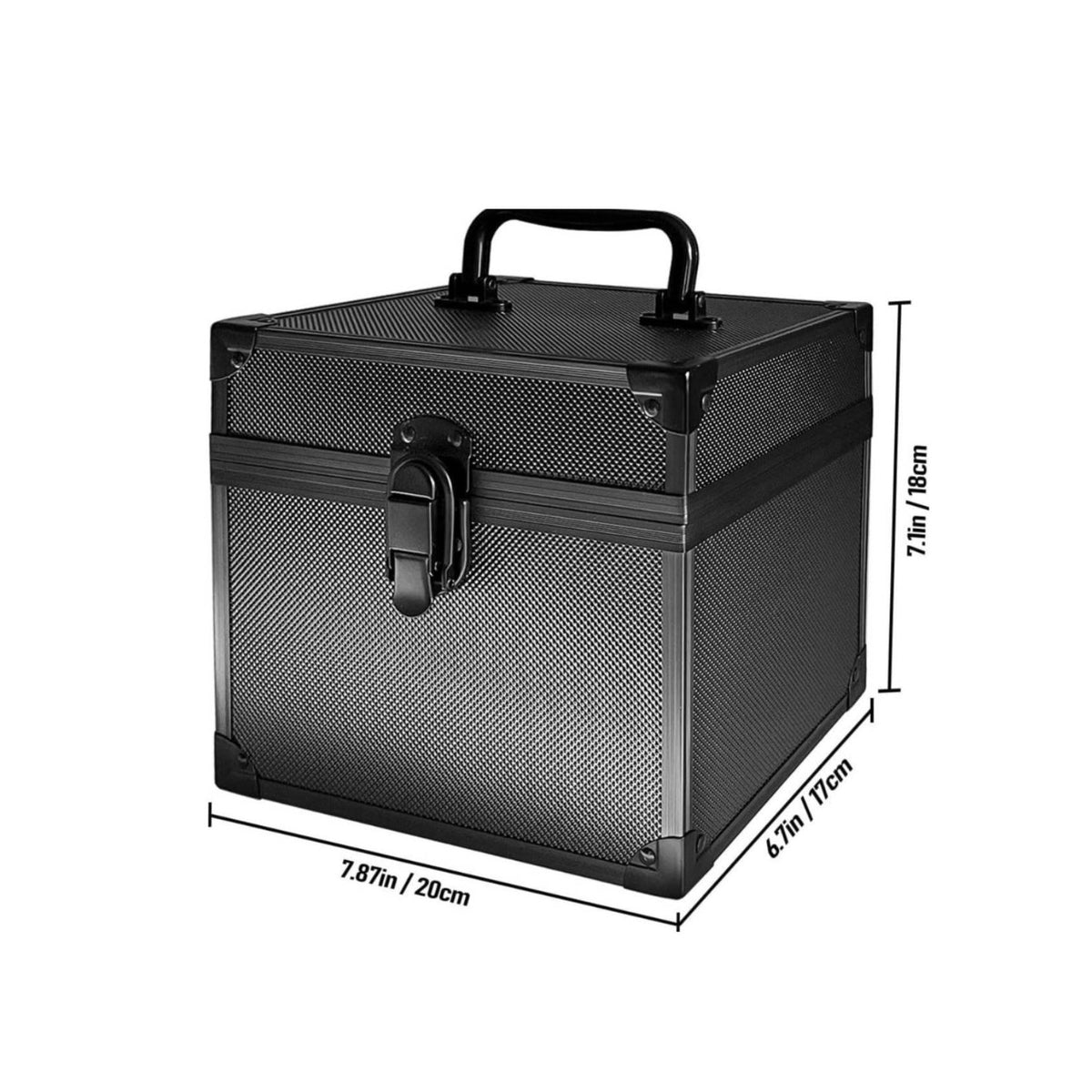 PSA Card Storage Box Dustproof Aluminum Card Case Large Capacity for Travel