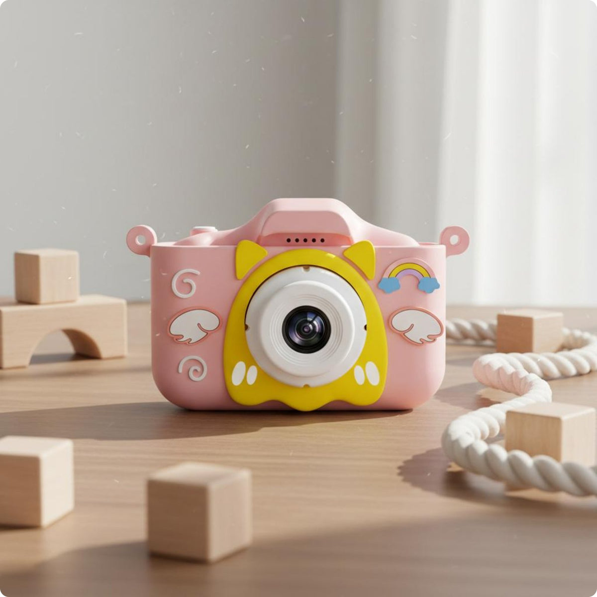 Kids Digital Camera Multifunction Cute Kids Camera 32GB Memory Card Included