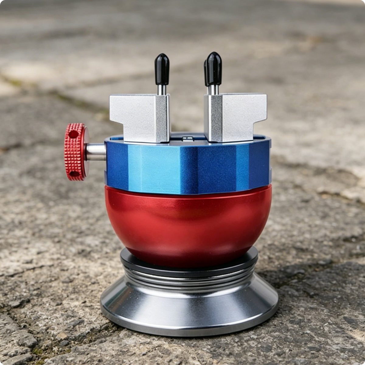 Ball Vise Multi Angle Control Rotating Vise Stable Metal Base Swivel Clamp for Model Makers, Hobbyists