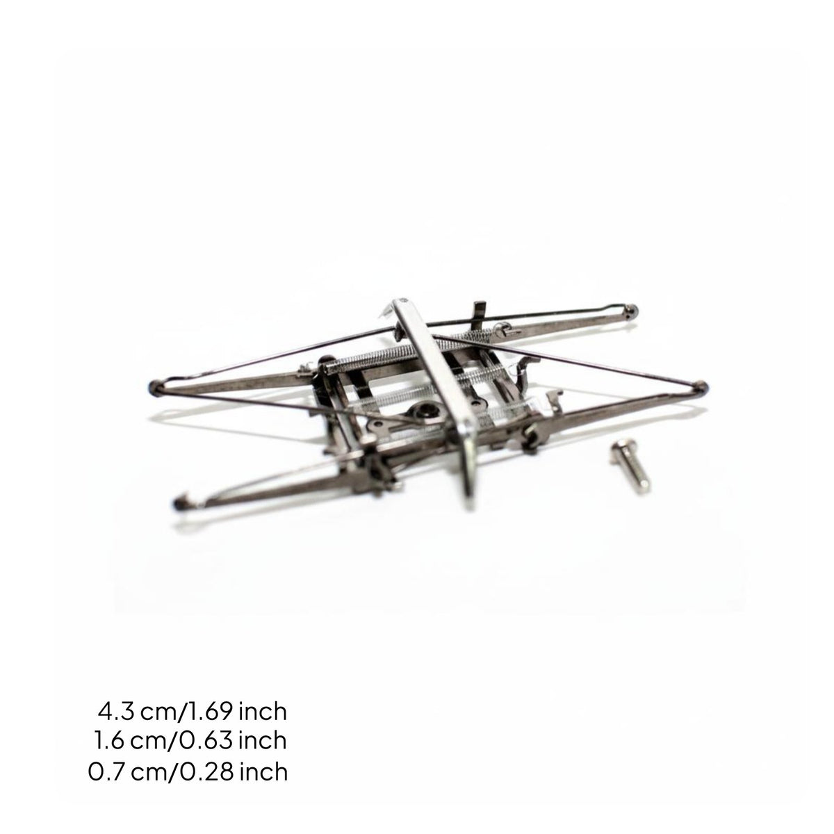HO Scale Pantograph Electrifiable Electric Train Pickup Arm Detailed for Display