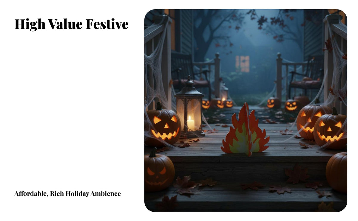 3D Decoration Reusable Artificial Fire Decoration Artificial Fire Centerpiece for Fireplace