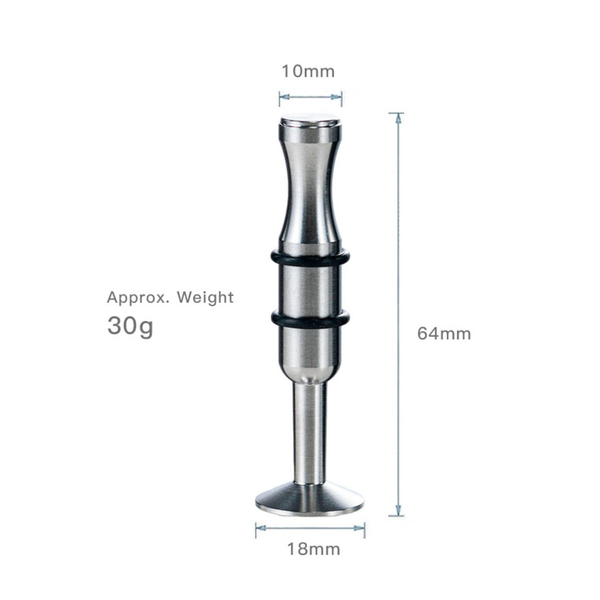 Metal Mouthpiece Practice Aid Silver Embouchure Practice Aid Compact