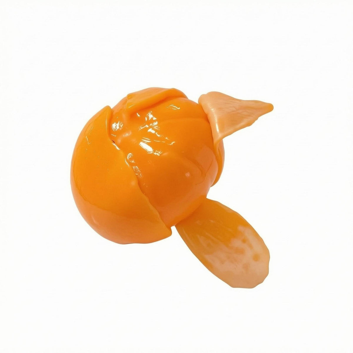 Orange Squishy Slow Rebound Fruit Sensory Play