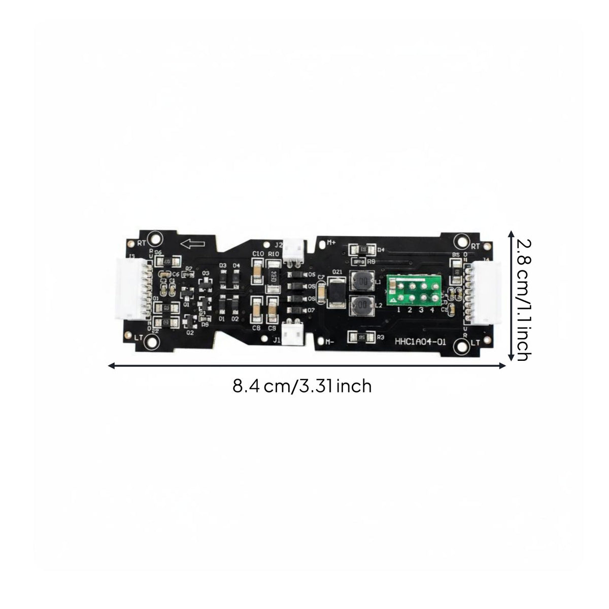 HO Scale Train PCB Electronic 1/87 Train Circuit Board Stable Conductivity