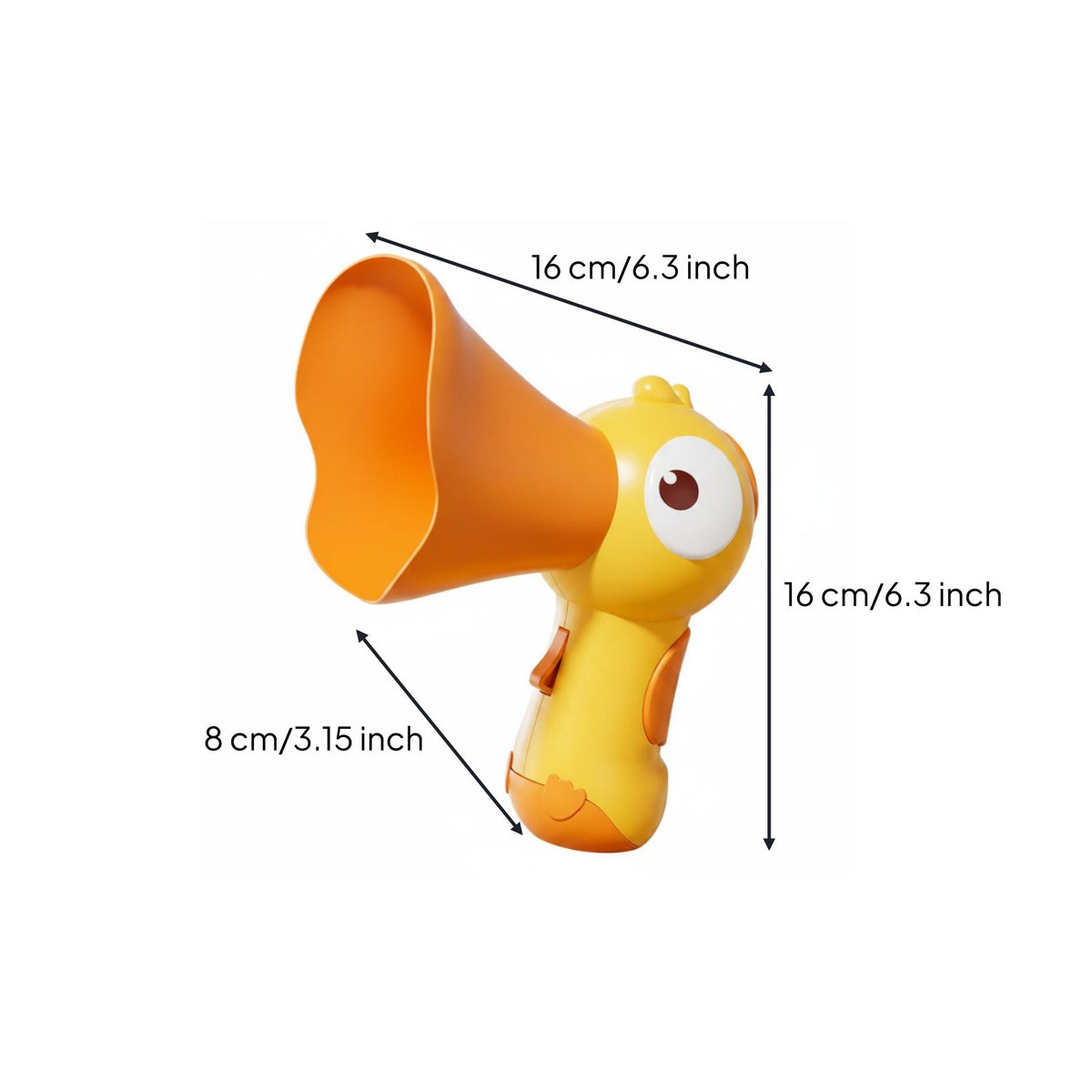 Bird Megaphone Toy Handheld Toy Megaphone Voice Changer Cute Design