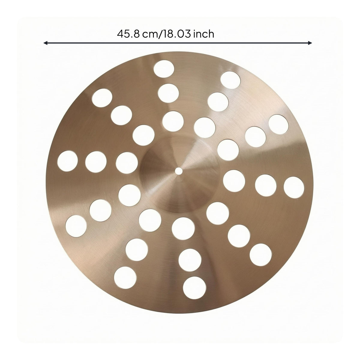 Perforated Cymbal Punchy Sound Cymbal Drum Part