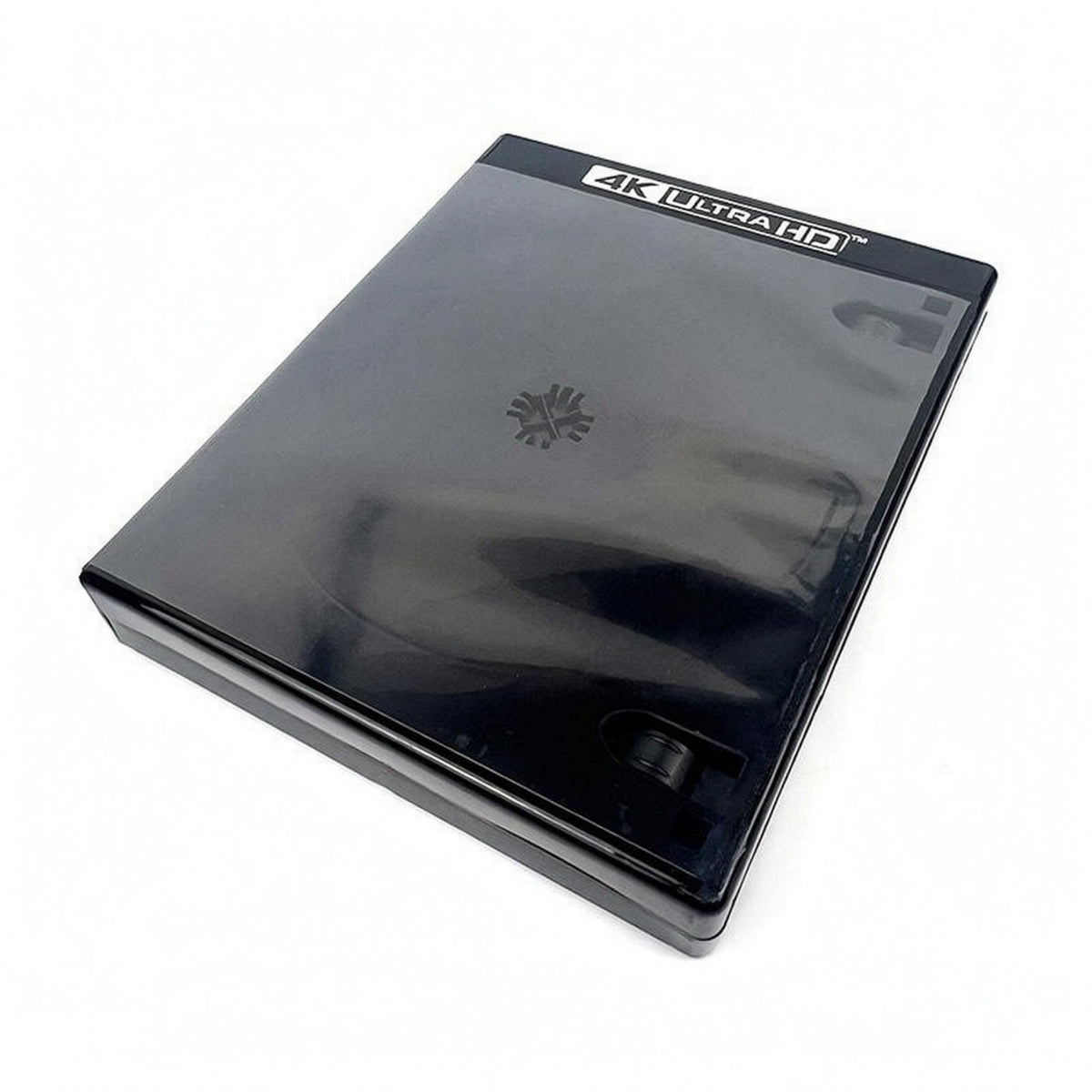 4K Disc Case Glossy Hard-Shell Disc Case Hinged Spine