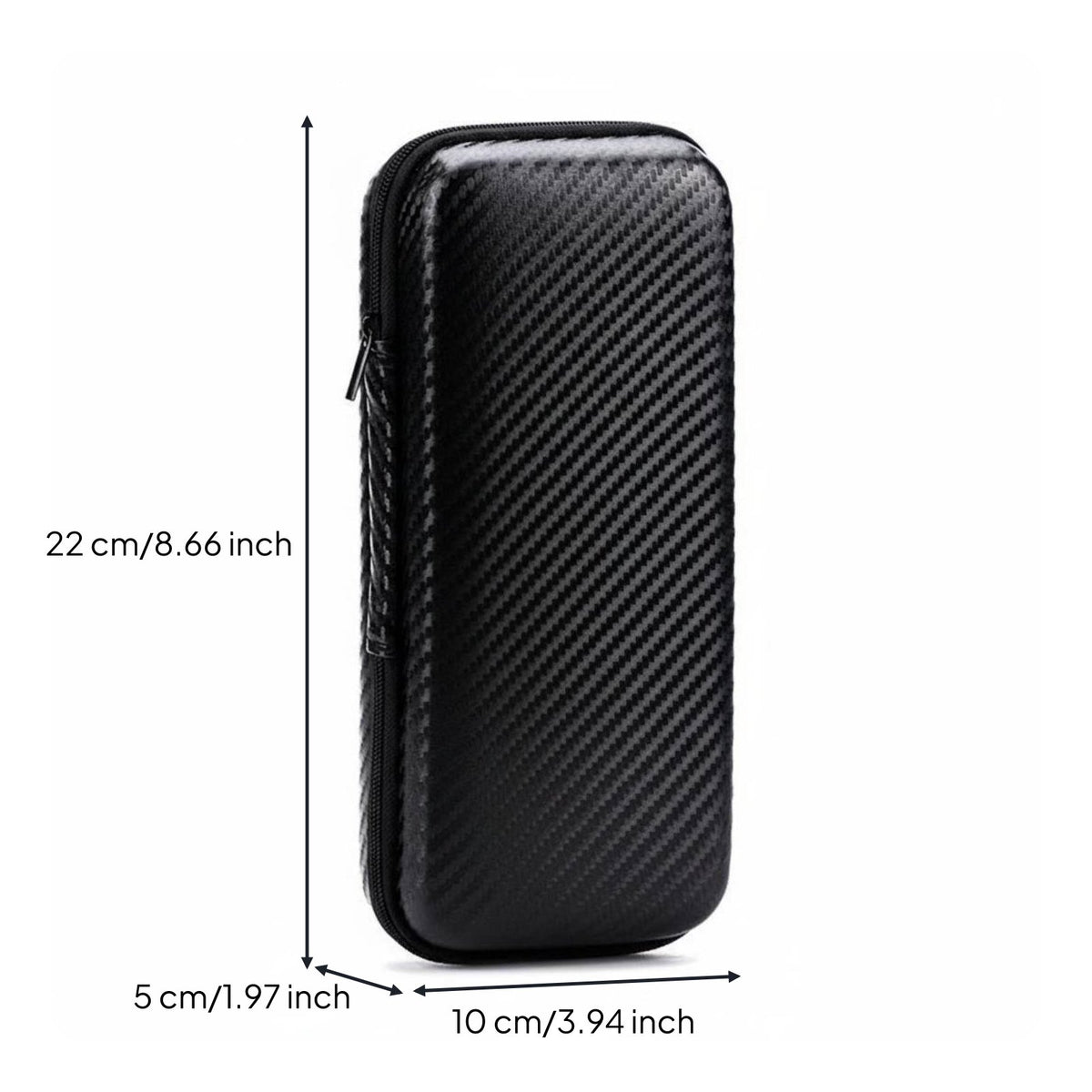 EVA Carrying Case Wide Compatibility Shockproof EVA Travel Case Portable Zipper Pouch for Home Organization
