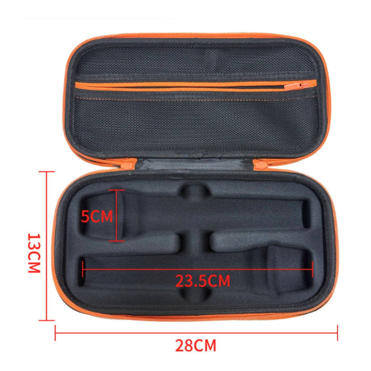 Twin Audio Device Storage Bag Long-Lasting Zipper Electronics Accessory
