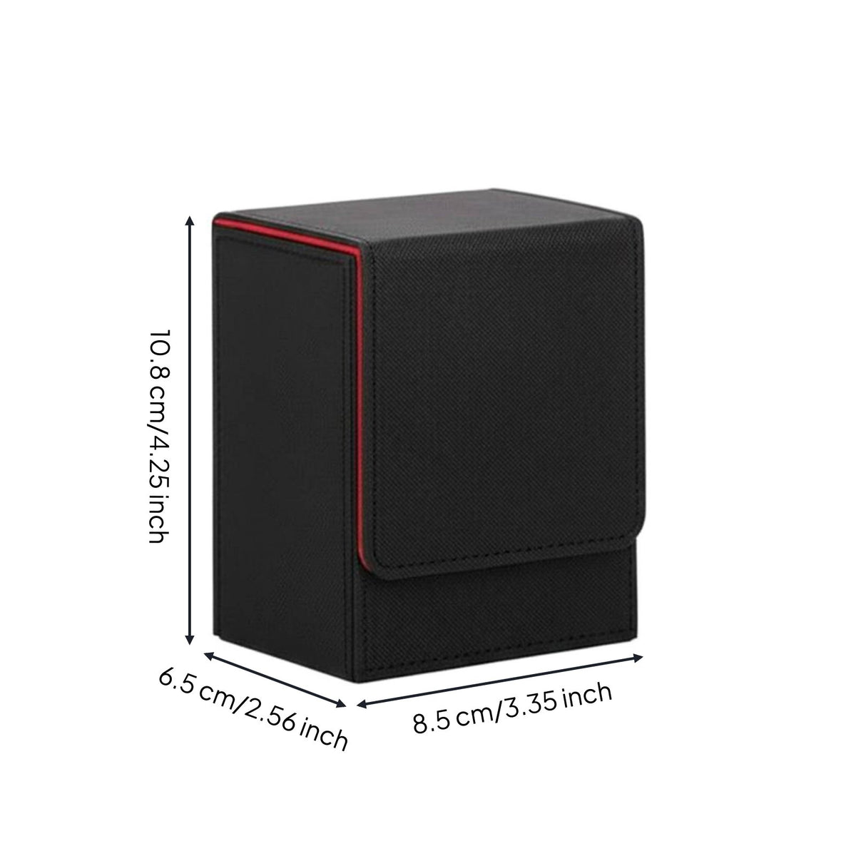 Graded Card Storage Box Soft Interior Lining Large Capacity Card Holder