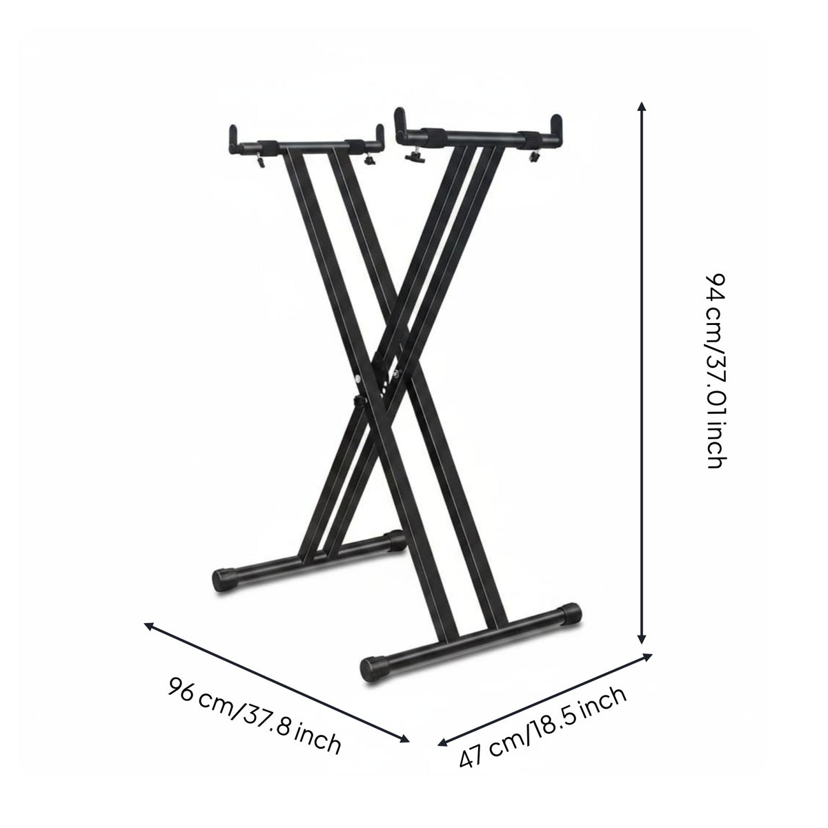 Cross-Frame Keyboard Stand Stable Instrument Holder Long-Lasting for Studio