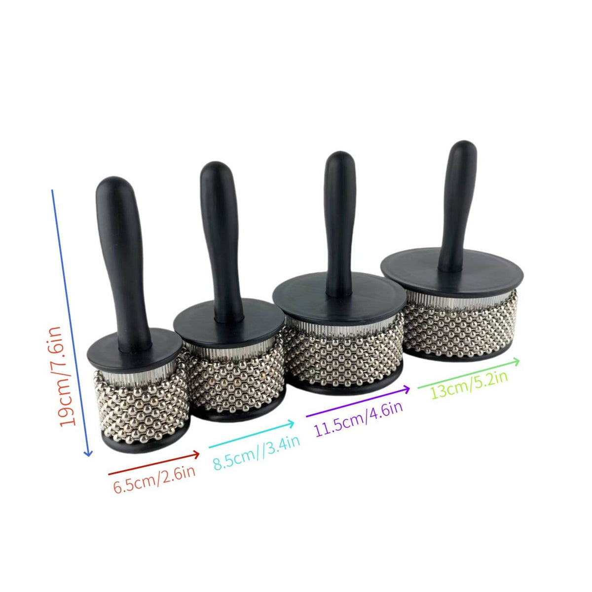 Cabasa Stainless Steel Beads African Cabasa Lightweight for Beginners