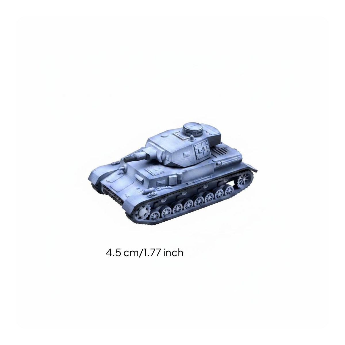 1:144 Tank Figurine Detailed Miniature Tank Gift Item Battlefield Toy for Collectors, Desk, Offices