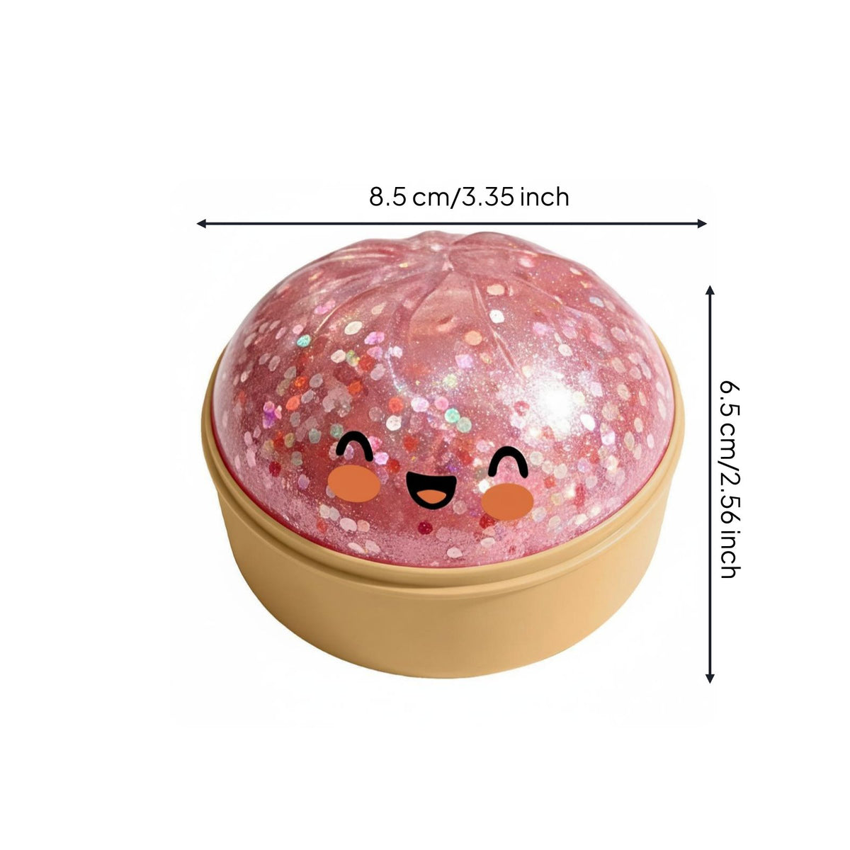 Bao Bun Squeezable Cute Food-Shaped Stress Toy Squeezable