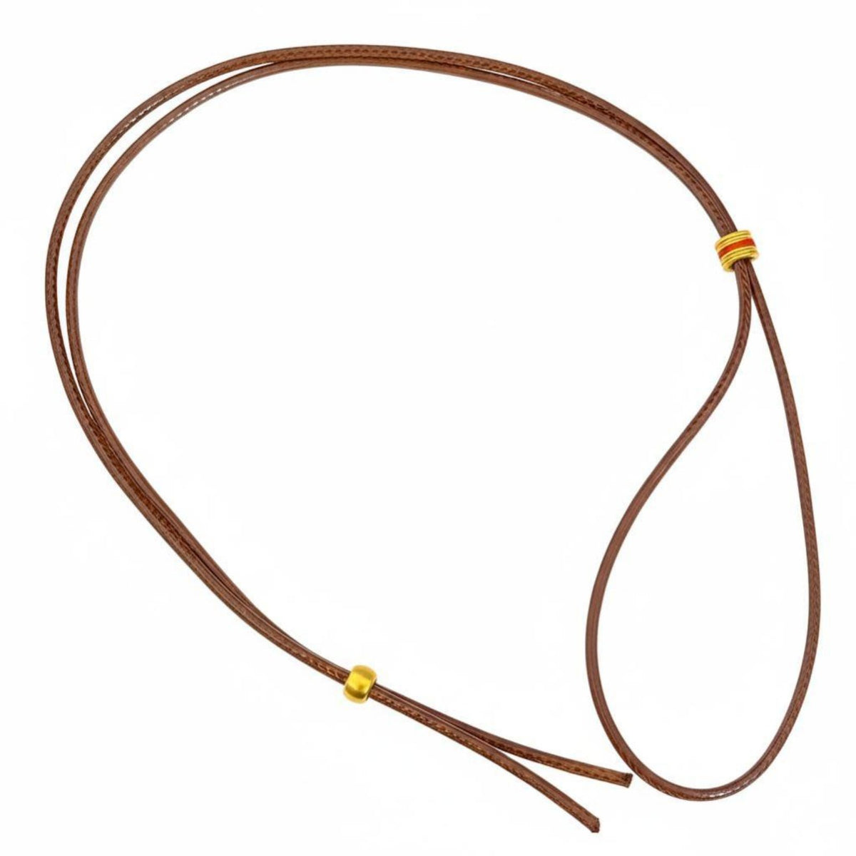Adjustable Braided Necklace Cord Colorfast Handmade Pendant Hanging Rope Gold Jewelry Accessory for DIY Crafters