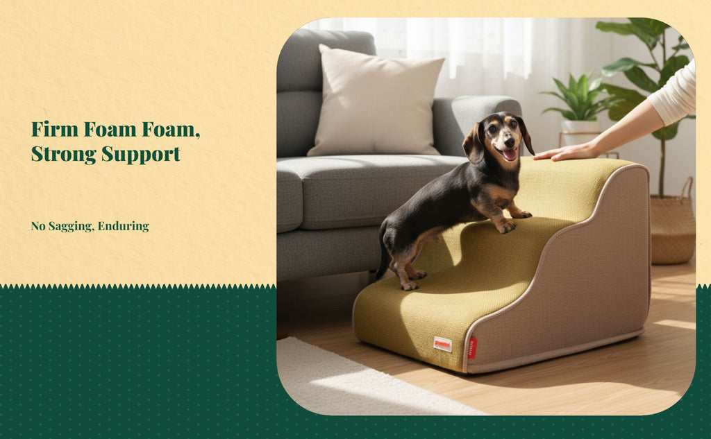 Non-slip indoor dog stairs