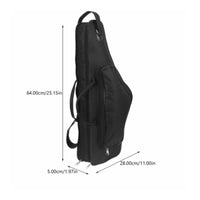 Alto Sax Backpack Case Waterproof Alto Saxophone Gig Bag Shockproof for Students