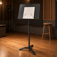 Foldable Music Stand Telescoping Pole Folding Music Stand Sturdy