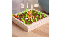 40 Pieces Pull Radish Game Educational Farm Memory Chess Hand-Eye Coordination Wooden Memory Chess for Preschoolers, Preschool