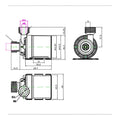 Aquarium Circulation Pump Long Lifespan for Hydroponics
