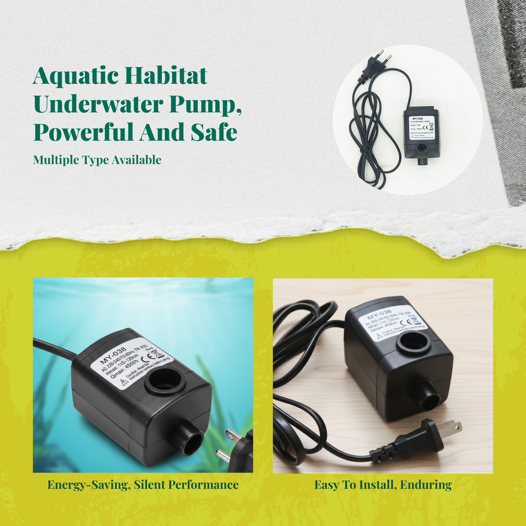 High-lift aquarium submersible pump