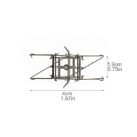 2 Pieces HO Scale Pantograph Electrifiable Rhombus Pantograph Realistic Feature
