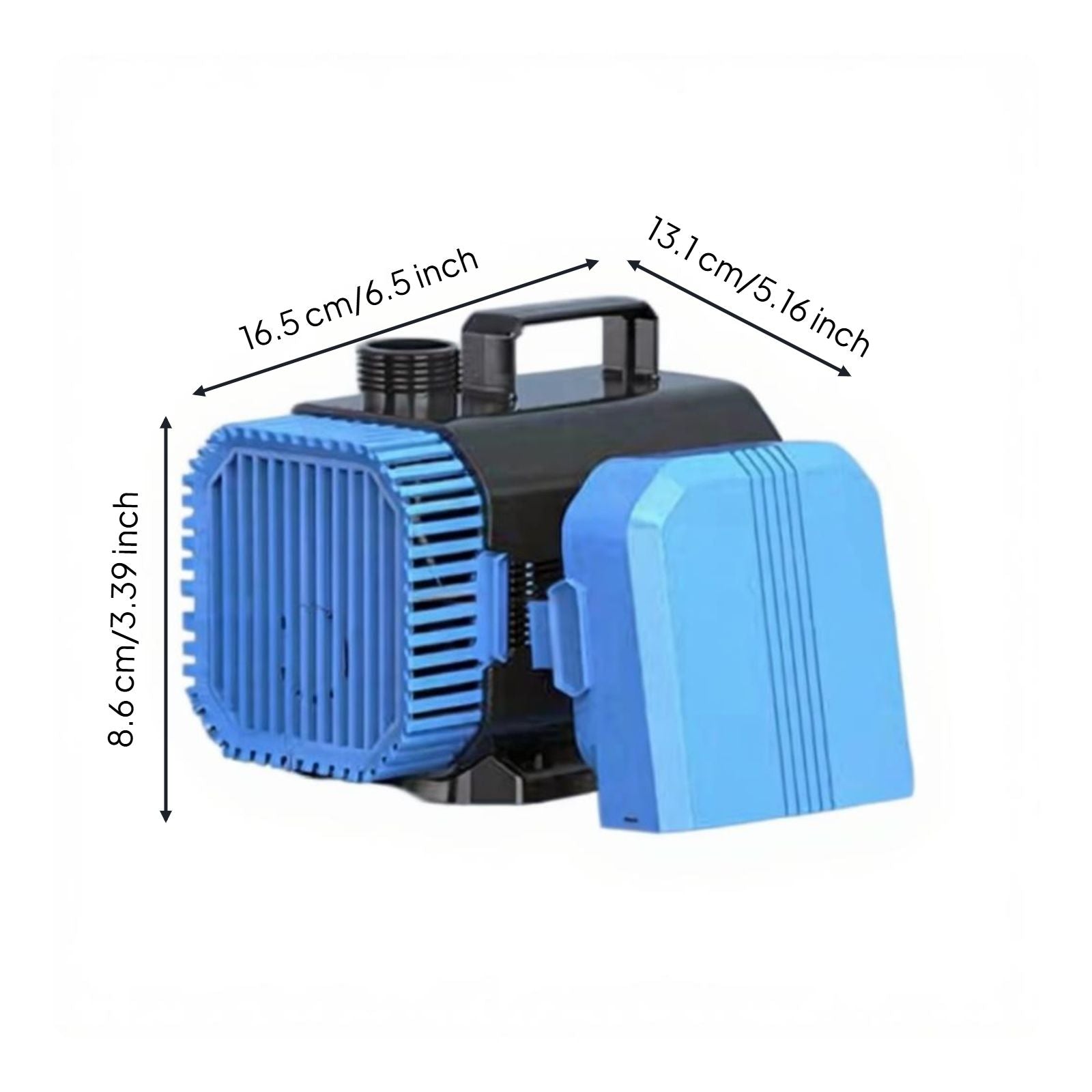 Quiet Underwater Pump for Aquariums, Ponds, Hydroponics