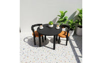1/12 Scale Dining Table and Chairs Simulation Model for Miniature Scene