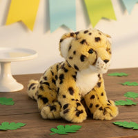 Big Cat Soft Toy Simulated Big Cat Stuffed Creature Lifelike for Children