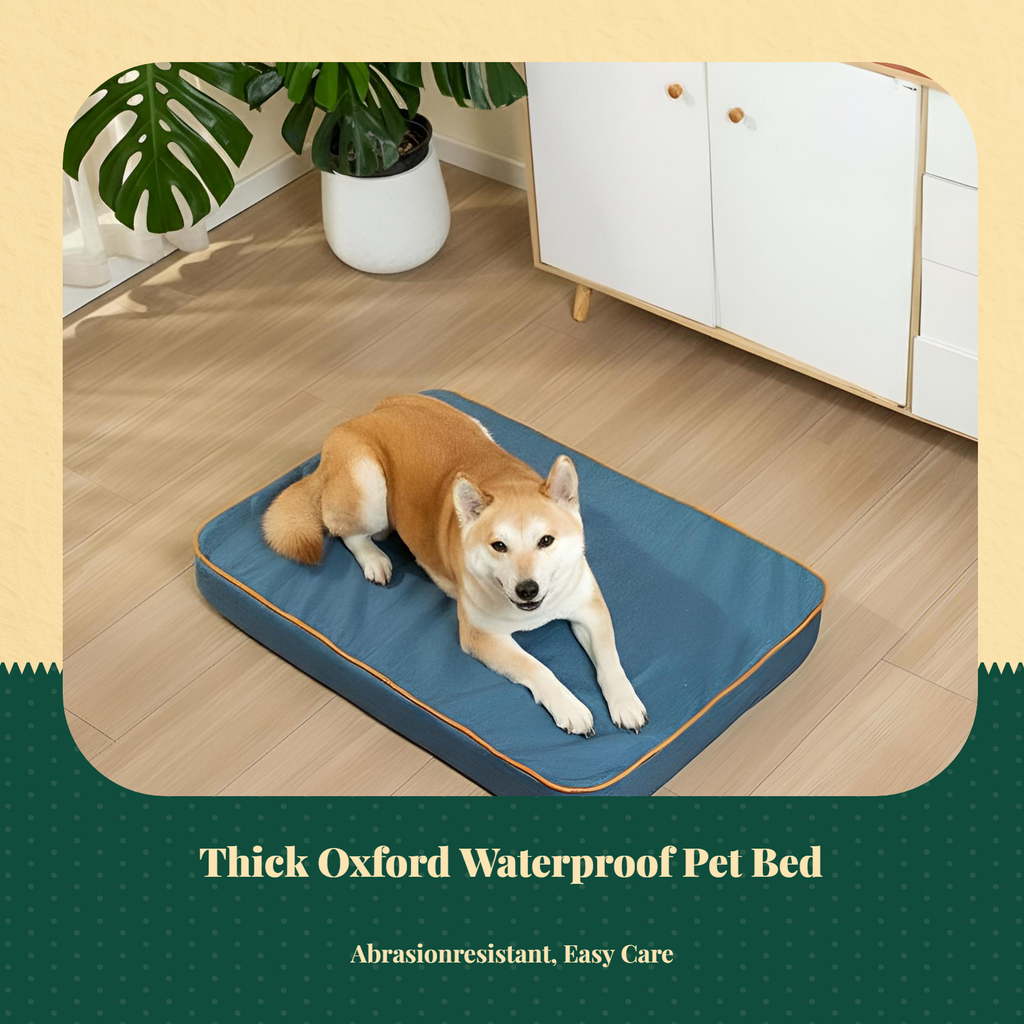 Chew-resistant waterproof dog bed
