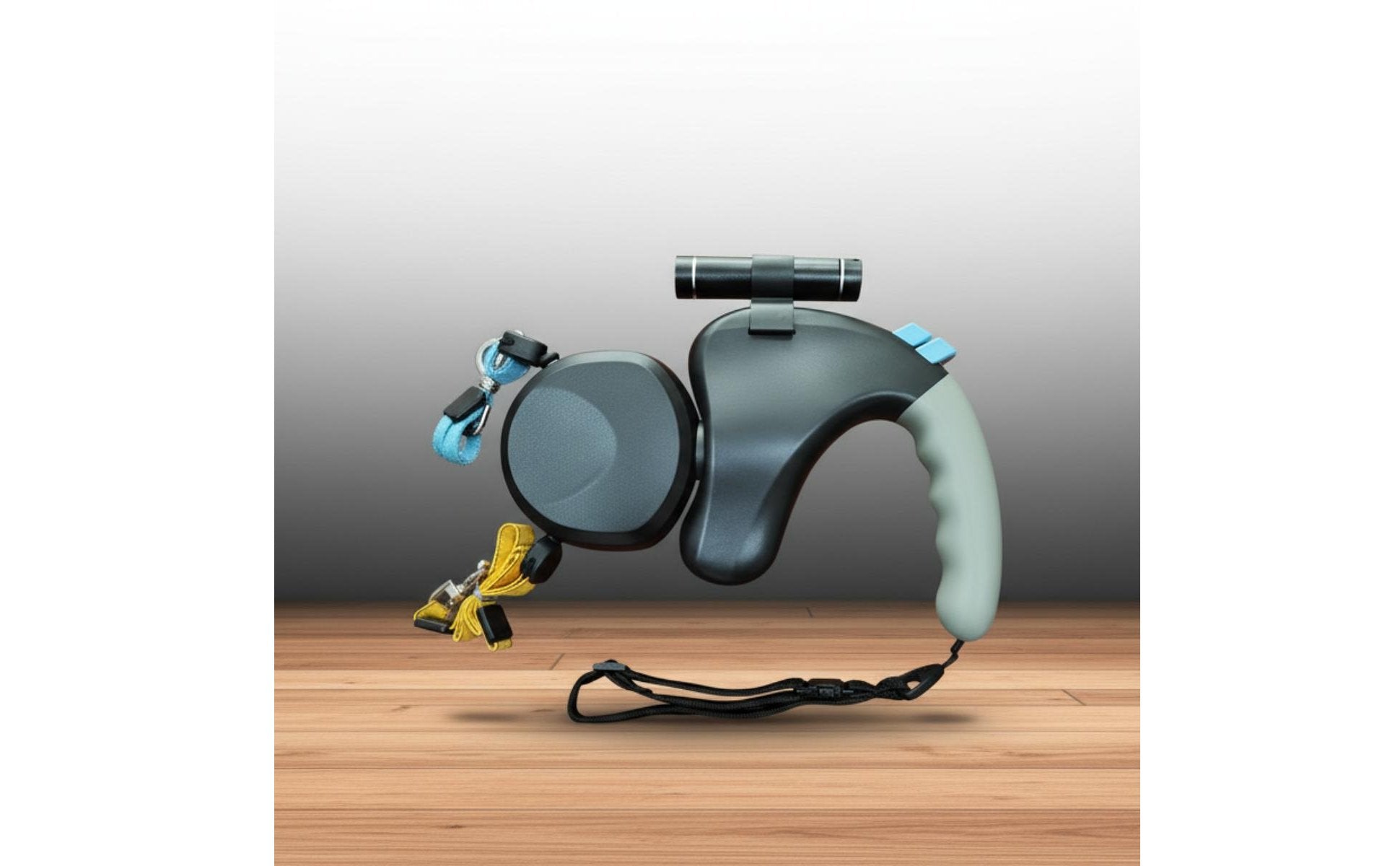 Tangle Tangle-Resistant Double Dog Leash Shock Absorbing Double Retractable Dog