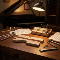 Instrument Accessory Stepped Notch Piano Paper Loop Support Smooth Surface