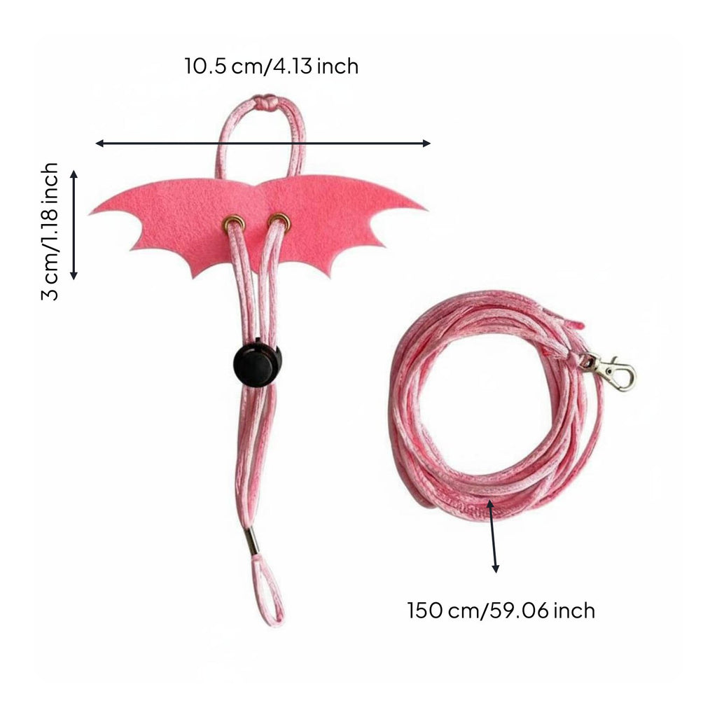 Hamster Leash and Harness Hamster Walking Leash Easy to Wear Sugar Glider Walking Vest for Squirrels