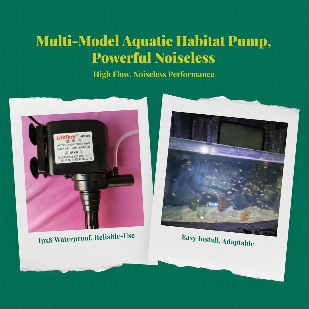 Quiet aquarium water circulator