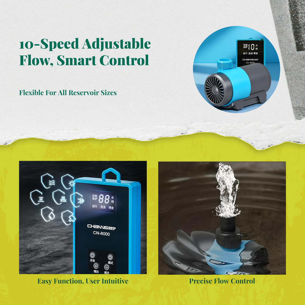 Ultra-Quiet Variable Speed Submersible Water Pump