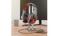 LED Gaming Headset Audio Pickup Built-in Volume Control Wired Gaming Headset 3D Surround Sound Audio Device for Game Enthusiasts