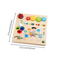 LED Busy Board Electrical Switch Play Learning Toy Hand-Eye Coordination