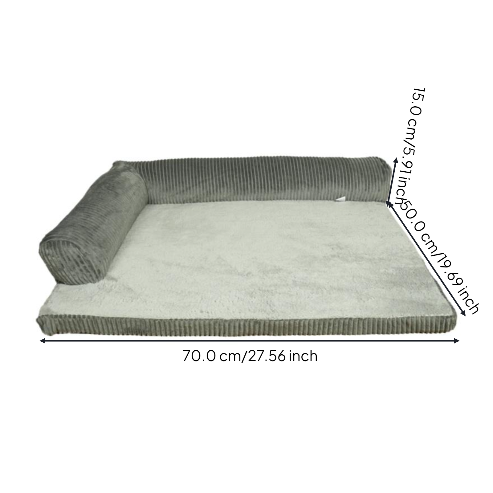 Removable Dog Sofa Bed, Non-Slip Comfort Mat Easy to Clean