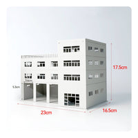 Garage Building Model Collectible Piece Parking Garage Model Easy to Assemble