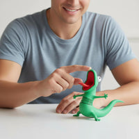 Wobble Lizard Figurine Detailed Design Spring Lizard Toy Handmade for Office