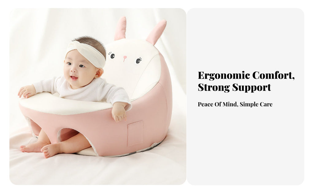 Inflatable infant Sofa Skingentle Sit-Training Chair Easy to Clean for Toddlers