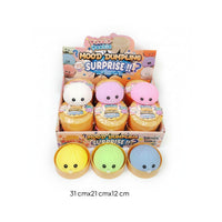 12 Pieces Dumpling Squishy Hand-Held Dumpling Squish Toy Kawaii Style