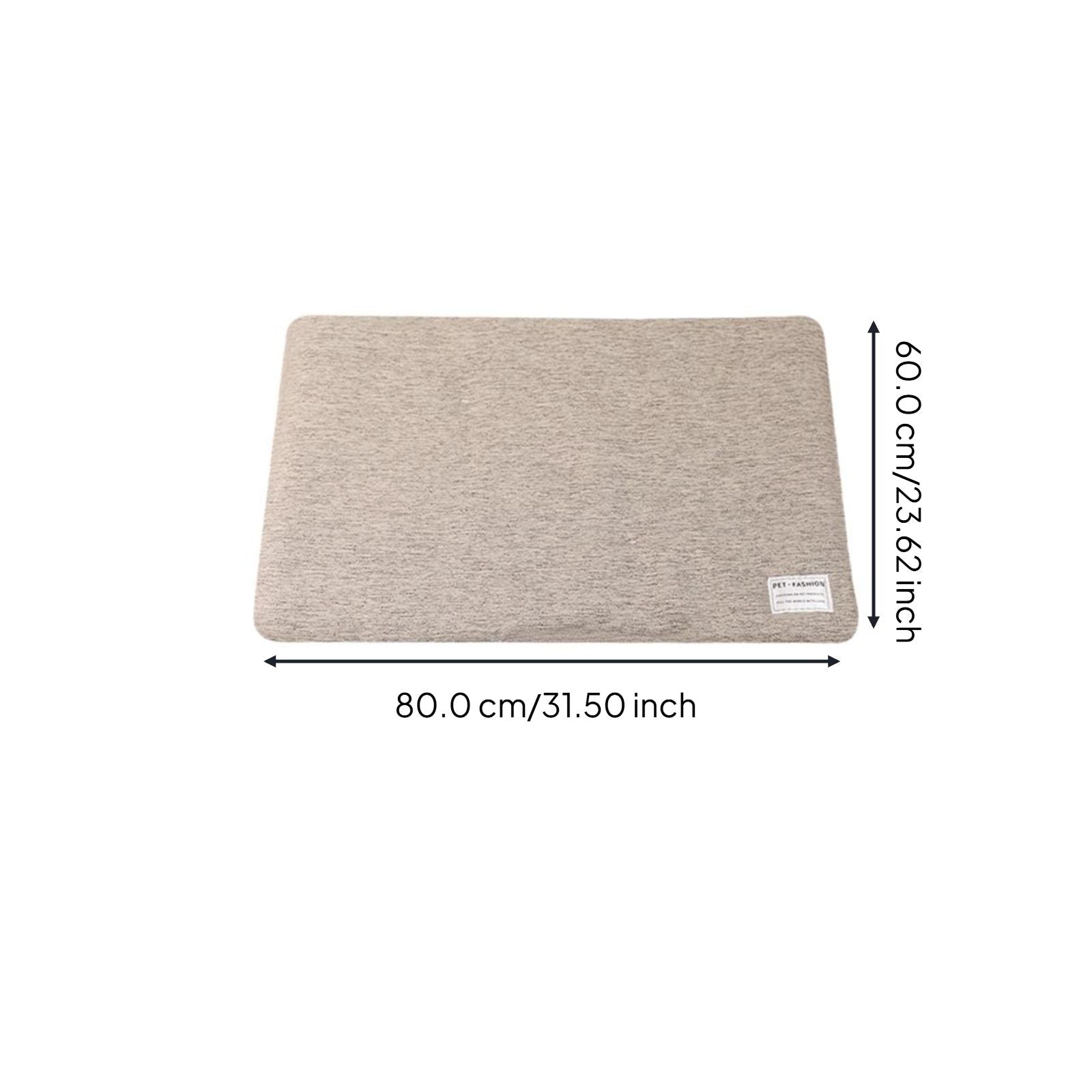 Dog Bed Mat, Winter Warm Kennel Pad, Soft cleanable Pet Sofa, Suitable for Small, average, and Large Dogs and felines