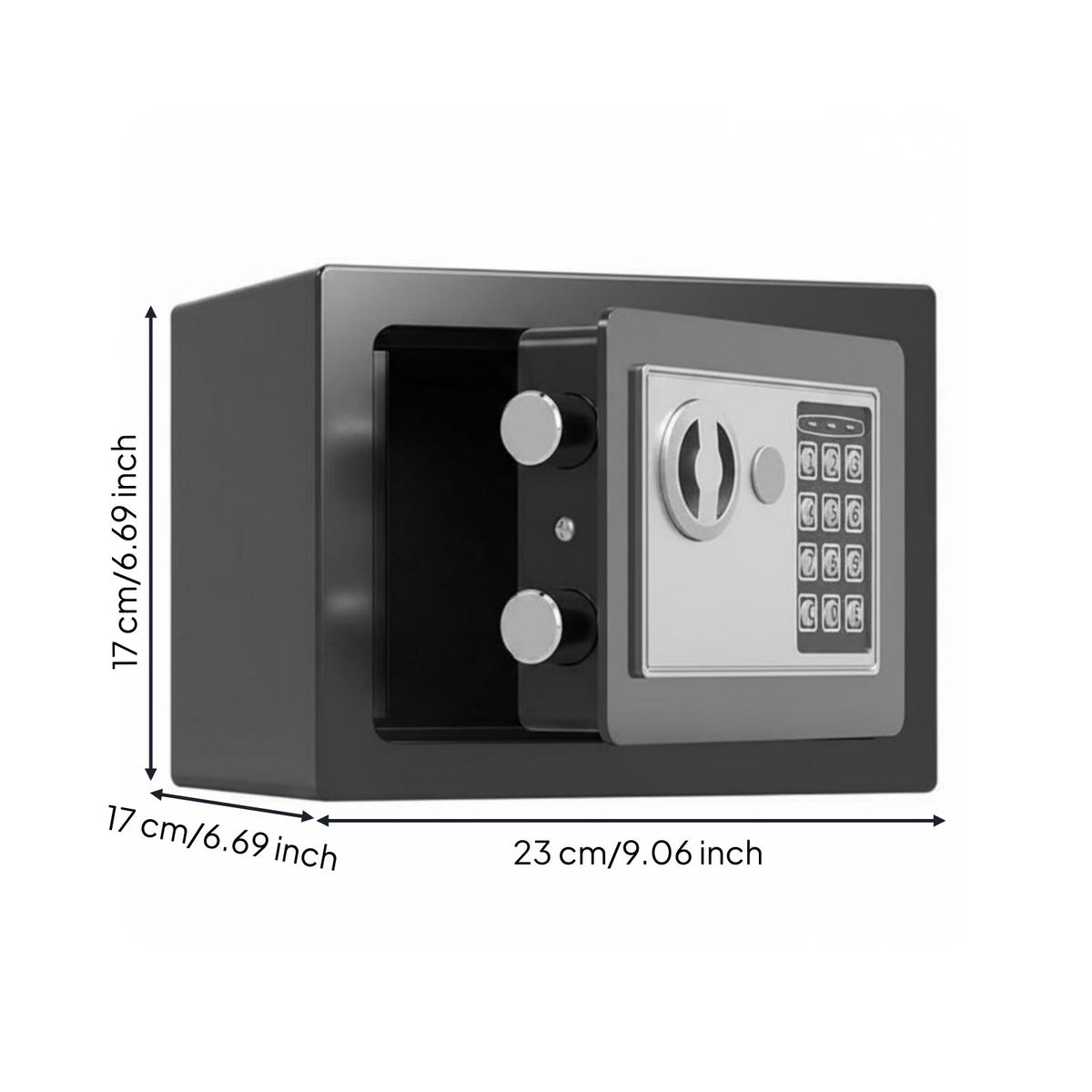 Password Safe Only in, Not out Lockable Piggy Bank Small Size for Bedroom, Teens