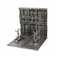 Hangar Scene Board Molded Panels Display Scene Backdrop Freestanding