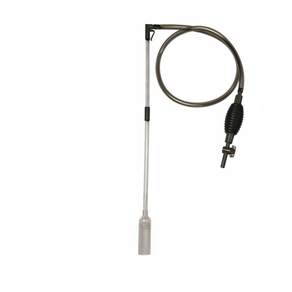 Aquarium Siphon Pump Strong Suction Manual Aquatic Waste Remover Fast Drainage