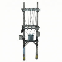 Electrical Pole Model 1:64 Scale Scene Setting Piece Industrial Style